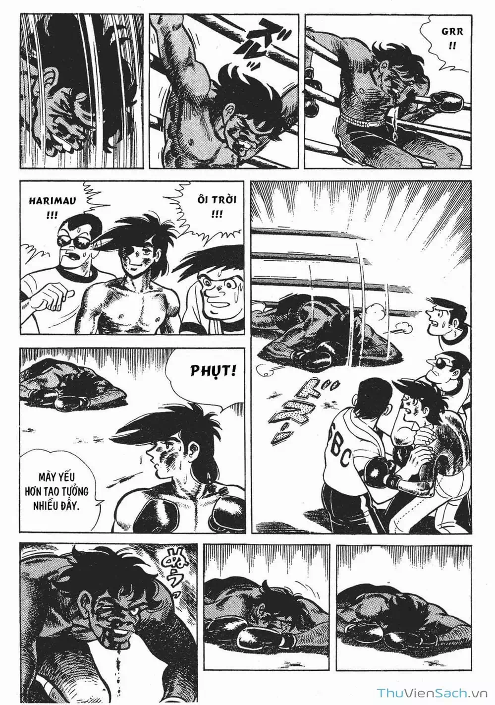 Truyện Tranh Thiết Quyền Lãng Tử - Ashita No Joe trang 5