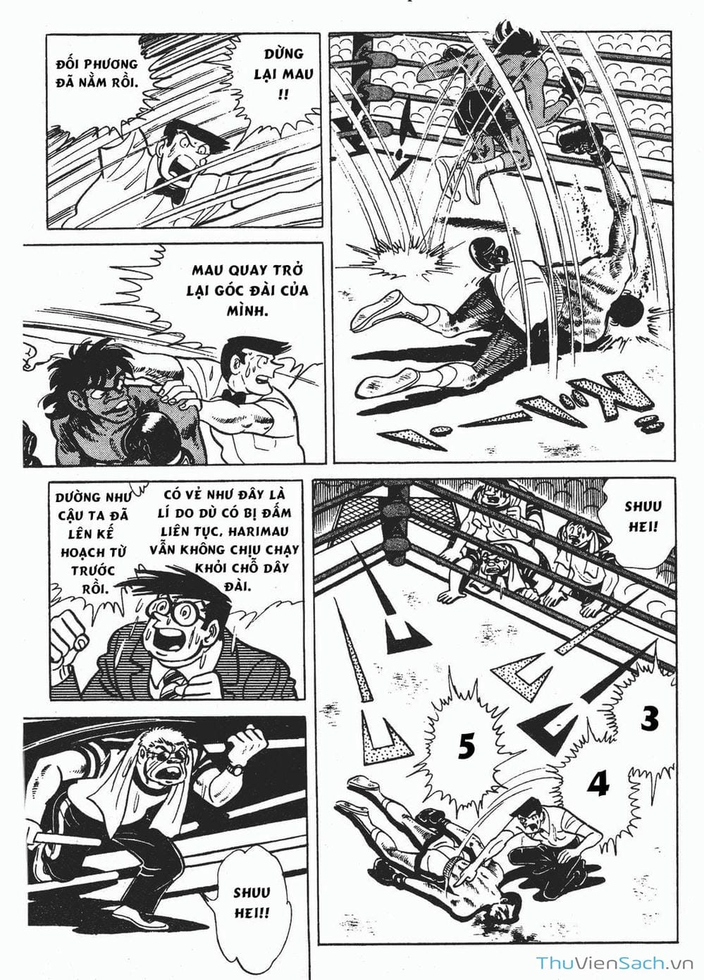 Truyện Tranh Thiết Quyền Lãng Tử - Ashita No Joe trang 5