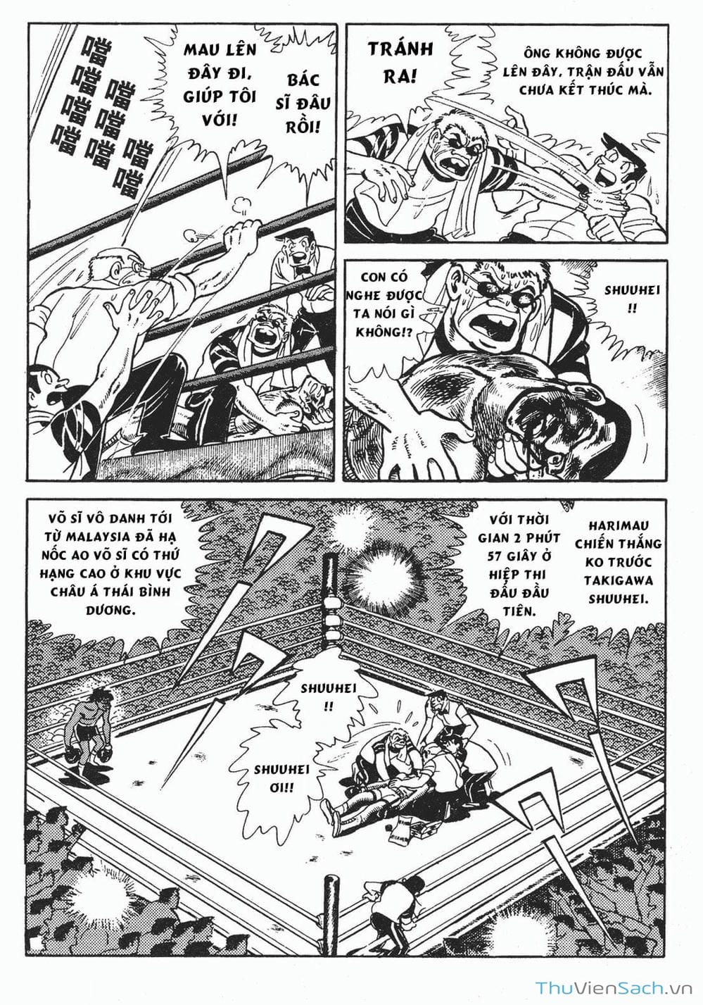 Truyện Tranh Thiết Quyền Lãng Tử - Ashita No Joe trang 5