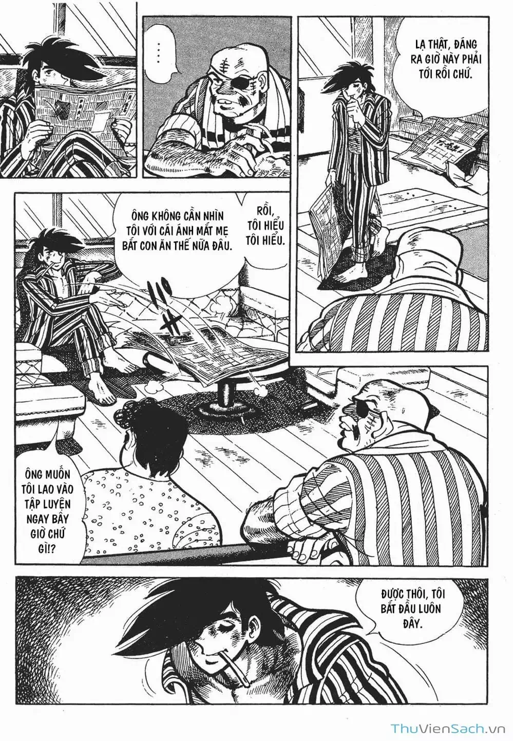 Truyện Tranh Thiết Quyền Lãng Tử - Ashita No Joe trang 5