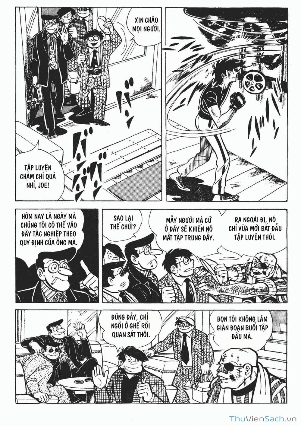 Truyện Tranh Thiết Quyền Lãng Tử - Ashita No Joe trang 5