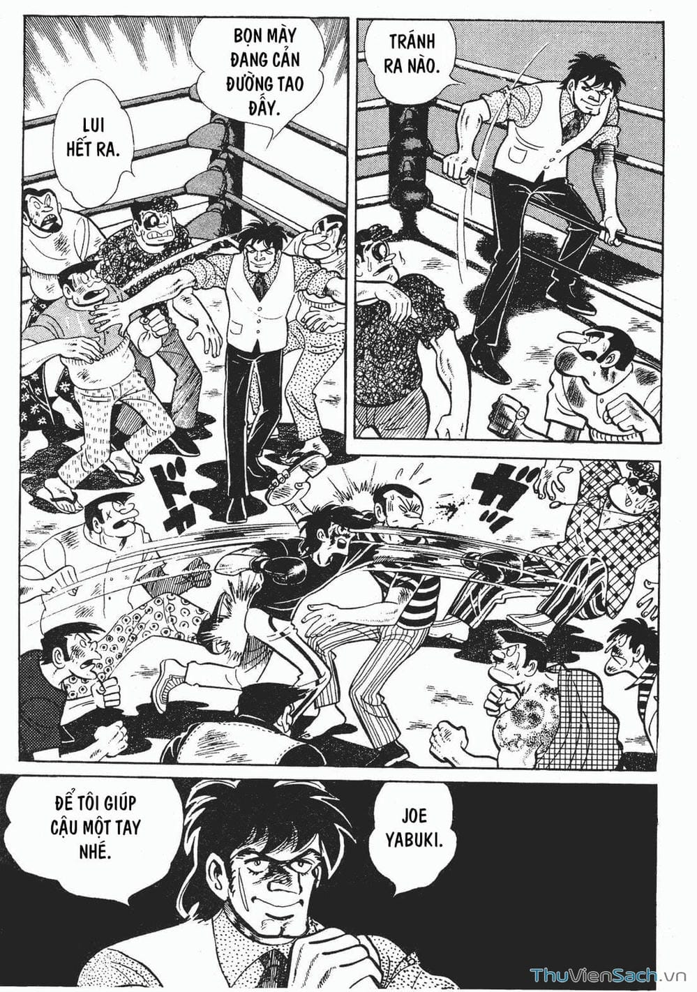 Truyện Tranh Thiết Quyền Lãng Tử - Ashita No Joe trang 4029