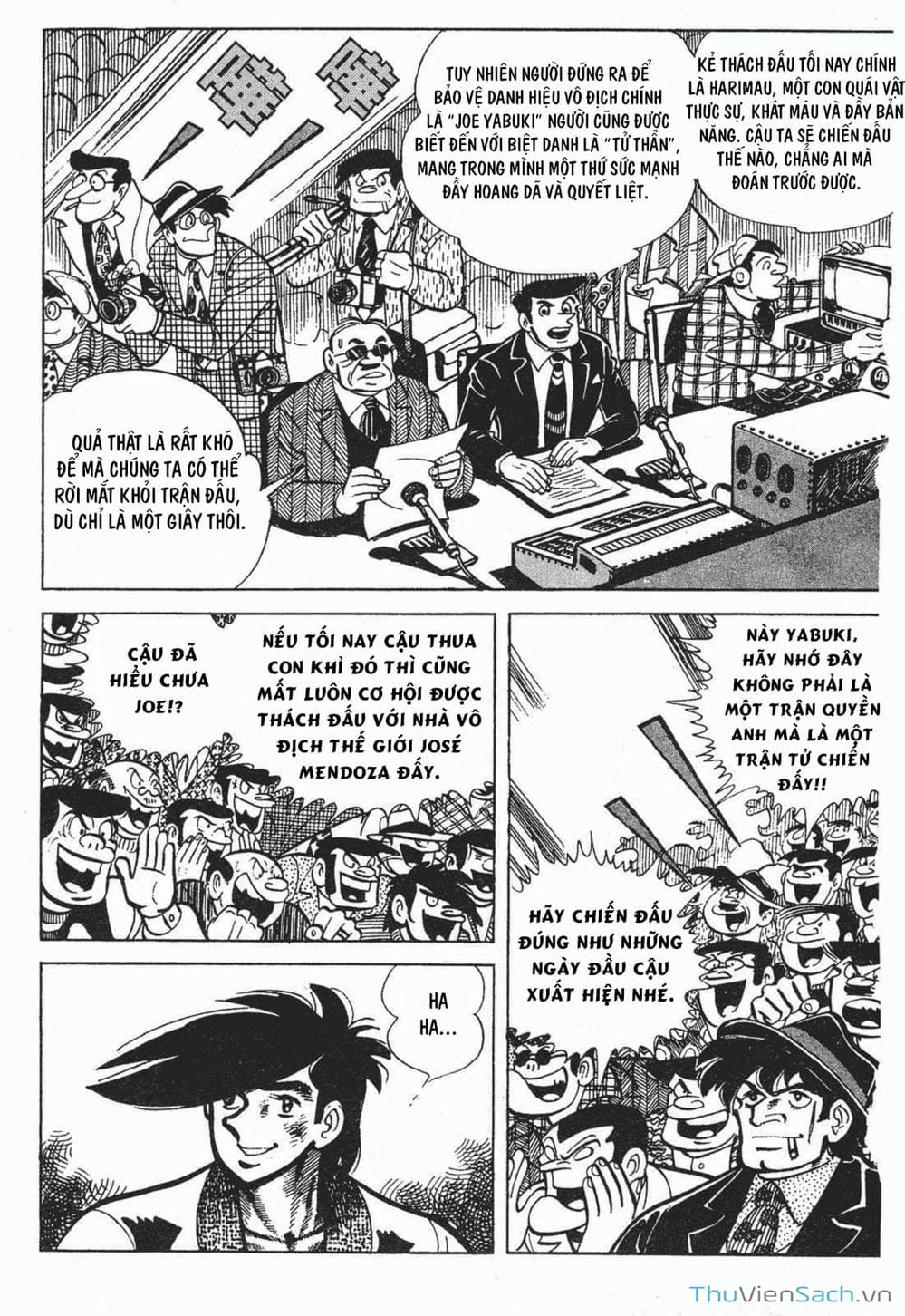 Truyện Tranh Thiết Quyền Lãng Tử - Ashita No Joe trang 5