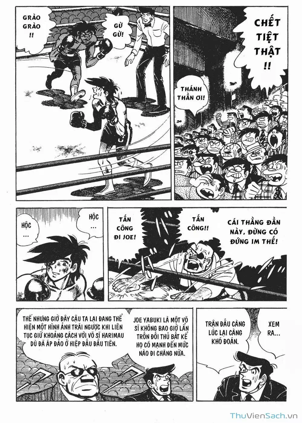 Truyện Tranh Thiết Quyền Lãng Tử - Ashita No Joe trang 5