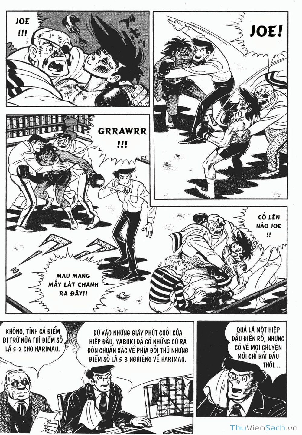 Truyện Tranh Thiết Quyền Lãng Tử - Ashita No Joe trang 5