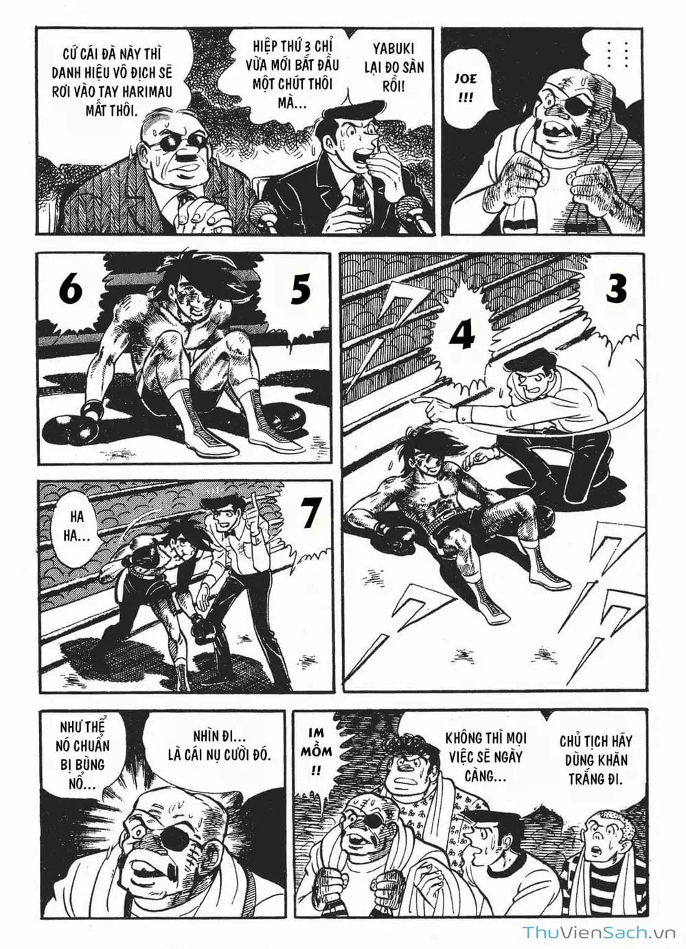 Truyện Tranh Thiết Quyền Lãng Tử - Ashita No Joe trang 5