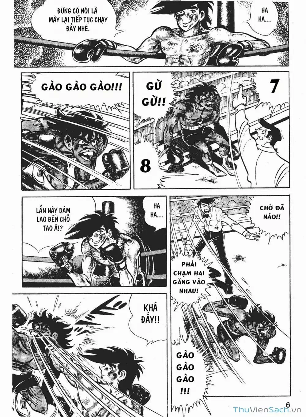 Truyện Tranh Thiết Quyền Lãng Tử - Ashita No Joe trang 5