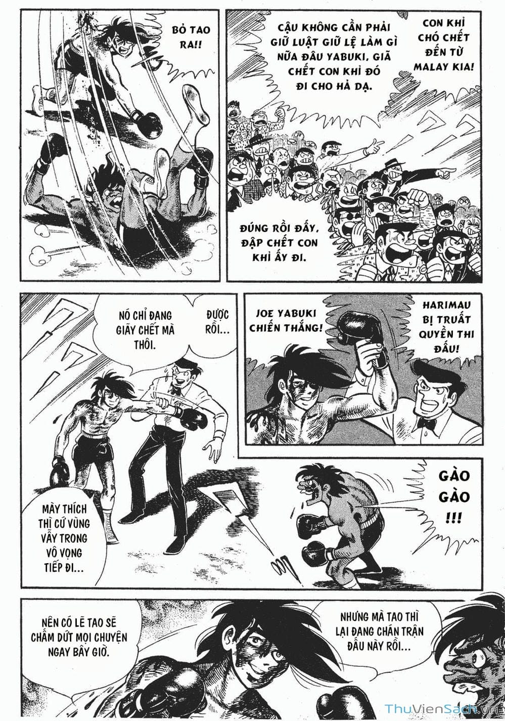 Truyện Tranh Thiết Quyền Lãng Tử - Ashita No Joe trang 5