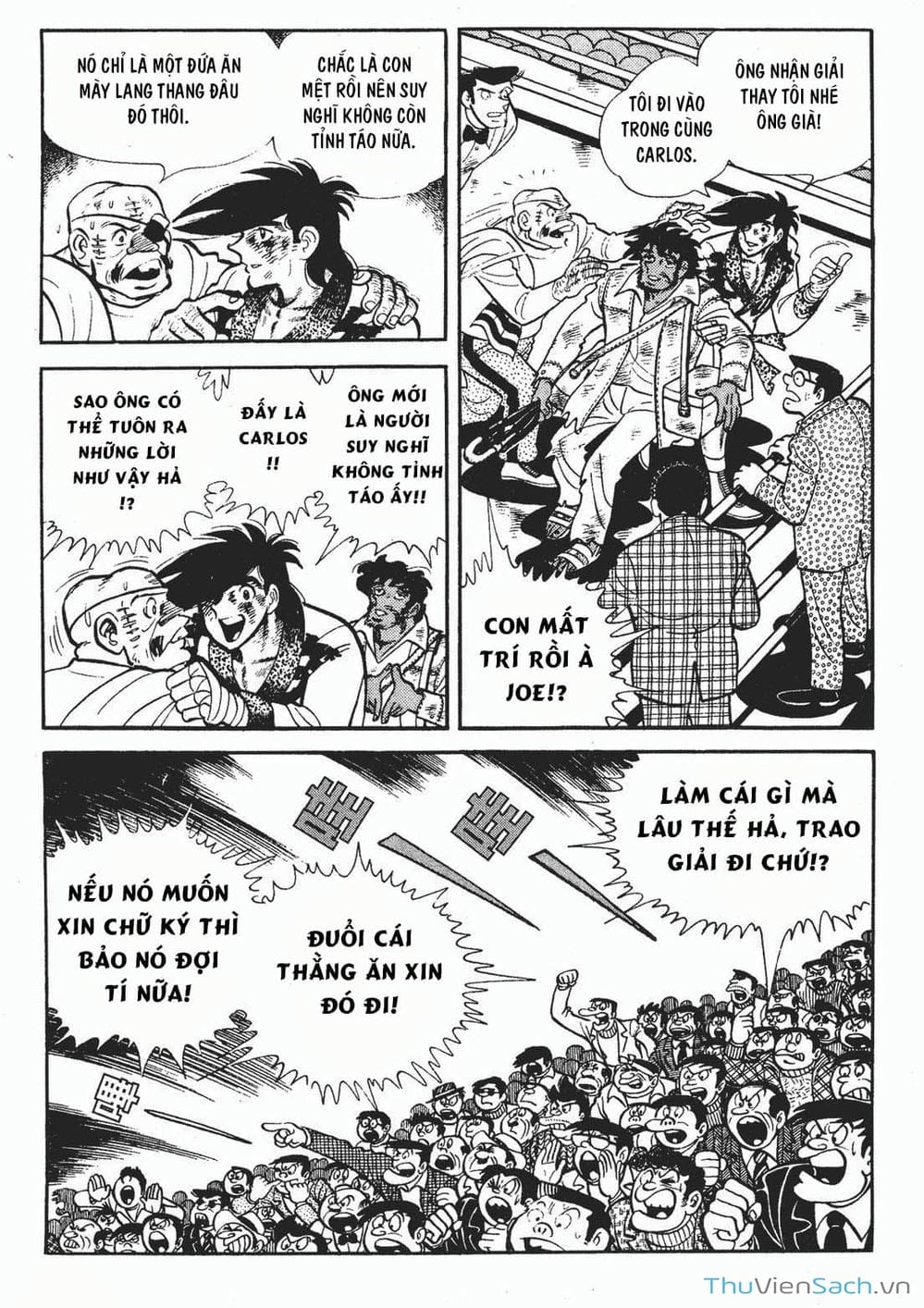 Truyện Tranh Thiết Quyền Lãng Tử - Ashita No Joe trang 5