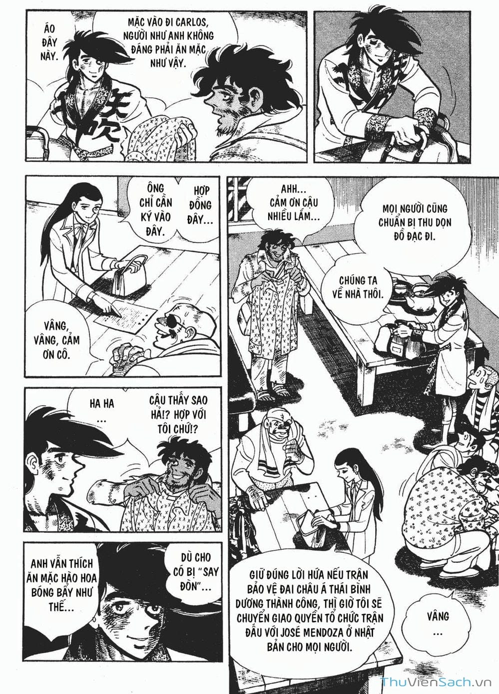 Truyện Tranh Thiết Quyền Lãng Tử - Ashita No Joe trang 5