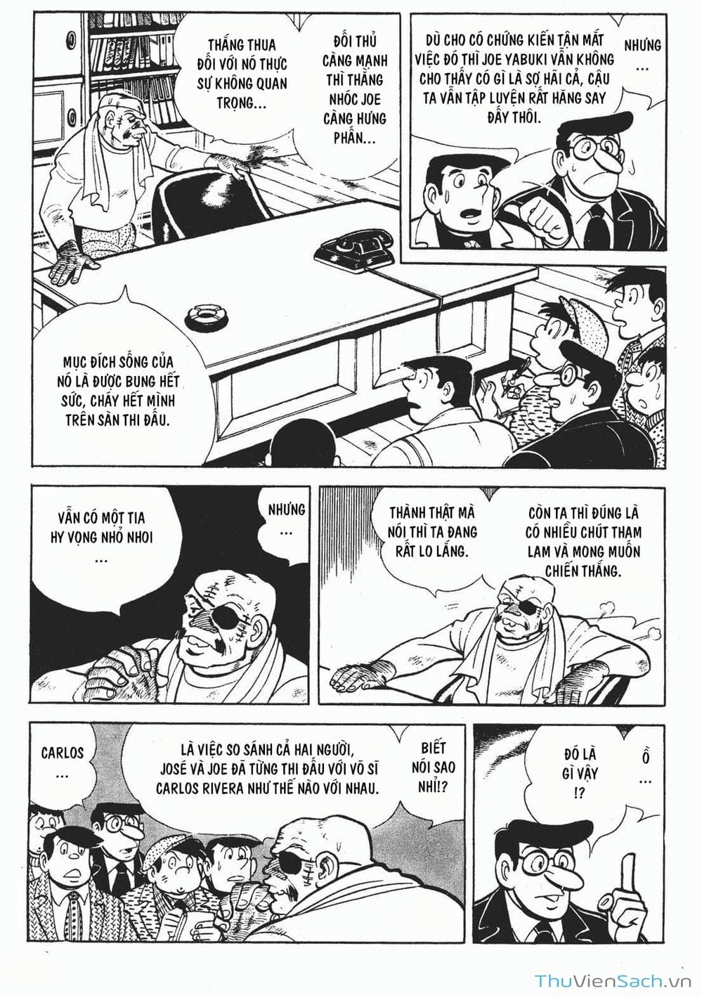 Truyện Tranh Thiết Quyền Lãng Tử - Ashita No Joe trang 5