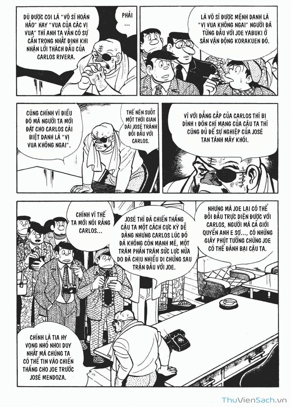 Truyện Tranh Thiết Quyền Lãng Tử - Ashita No Joe trang 4205