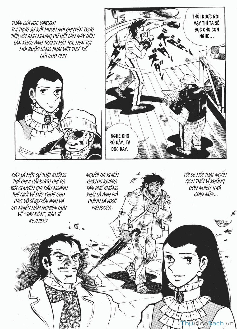 Truyện Tranh Thiết Quyền Lãng Tử - Ashita No Joe trang 5