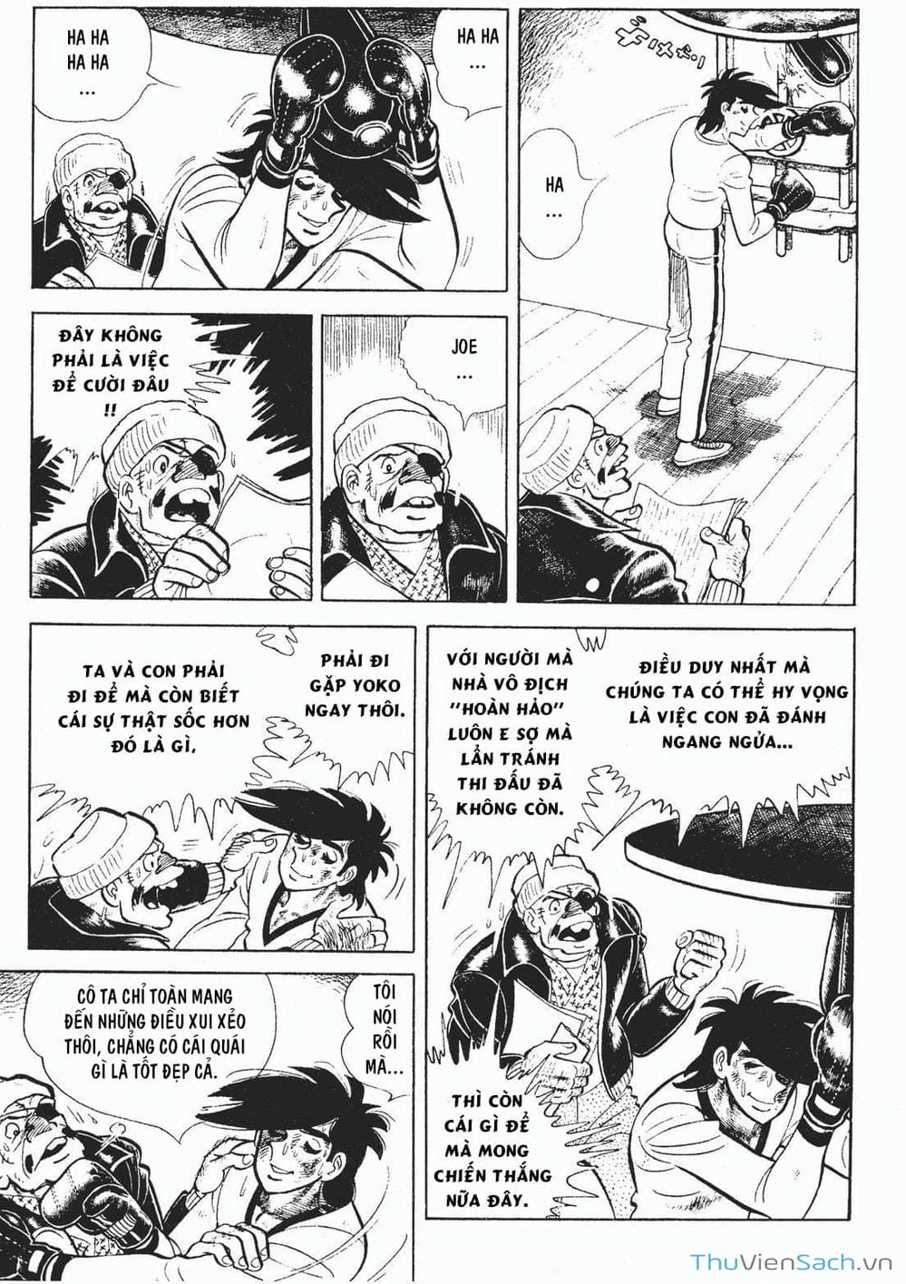 Truyện Tranh Thiết Quyền Lãng Tử - Ashita No Joe trang 5