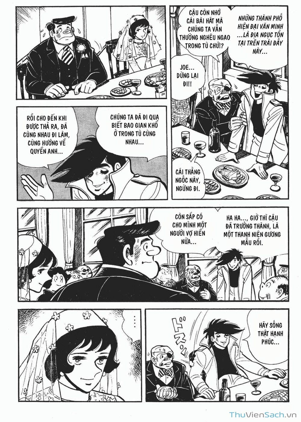 Truyện Tranh Thiết Quyền Lãng Tử - Ashita No Joe trang 5