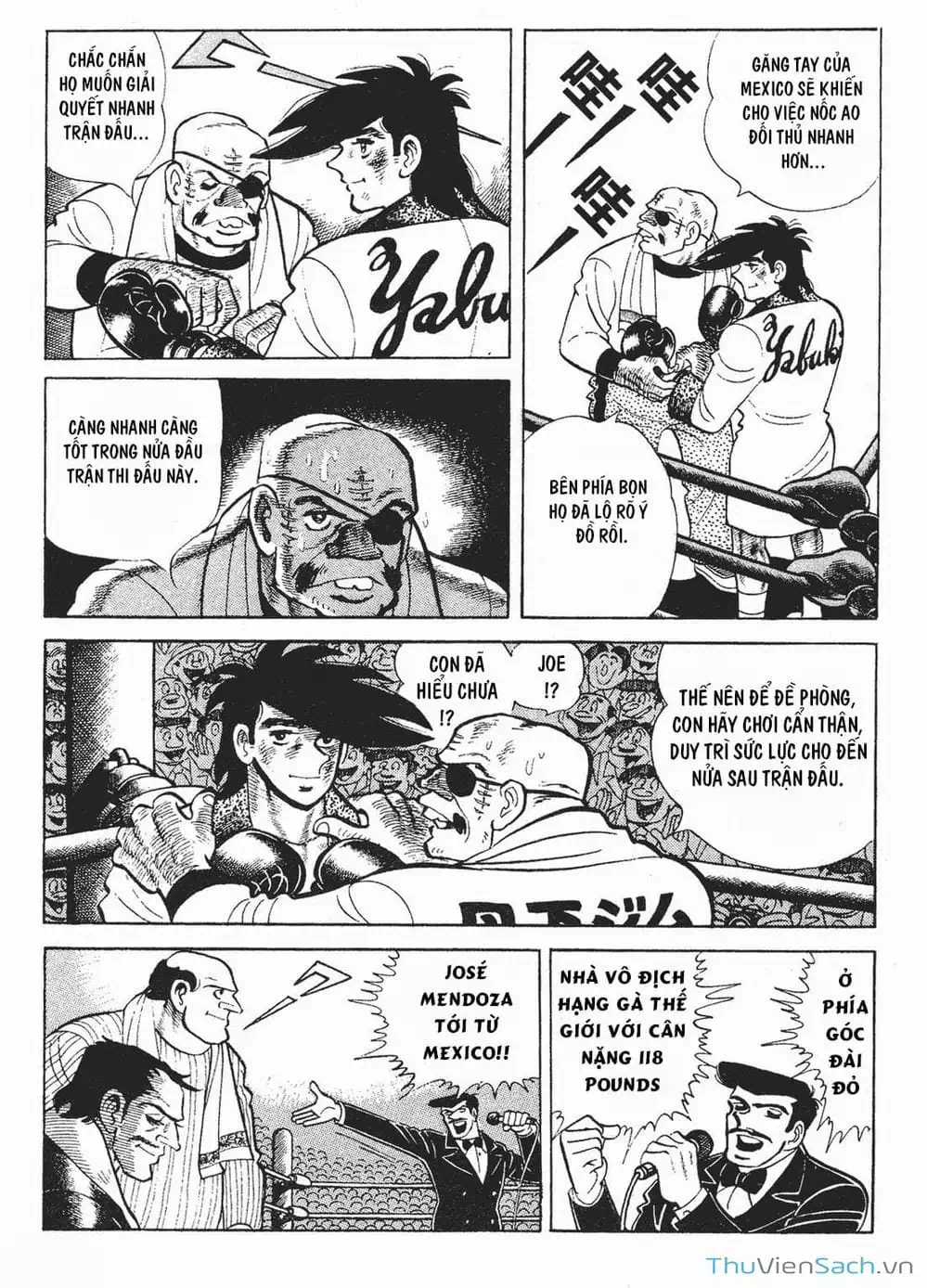 Truyện Tranh Thiết Quyền Lãng Tử - Ashita No Joe trang 5