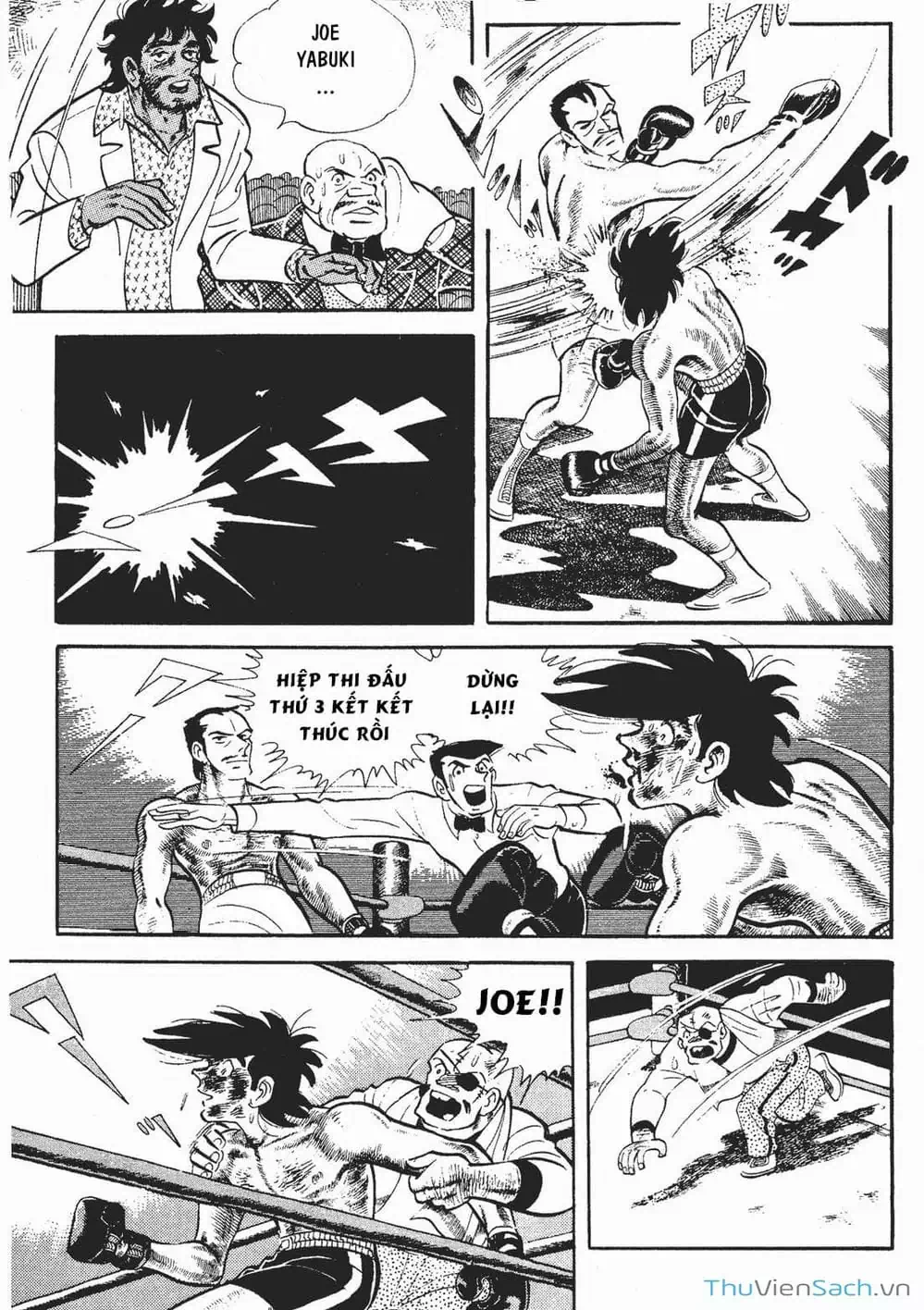 Truyện Tranh Thiết Quyền Lãng Tử - Ashita No Joe trang 5