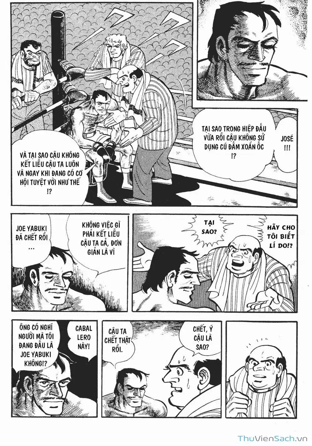 Truyện Tranh Thiết Quyền Lãng Tử - Ashita No Joe trang 5