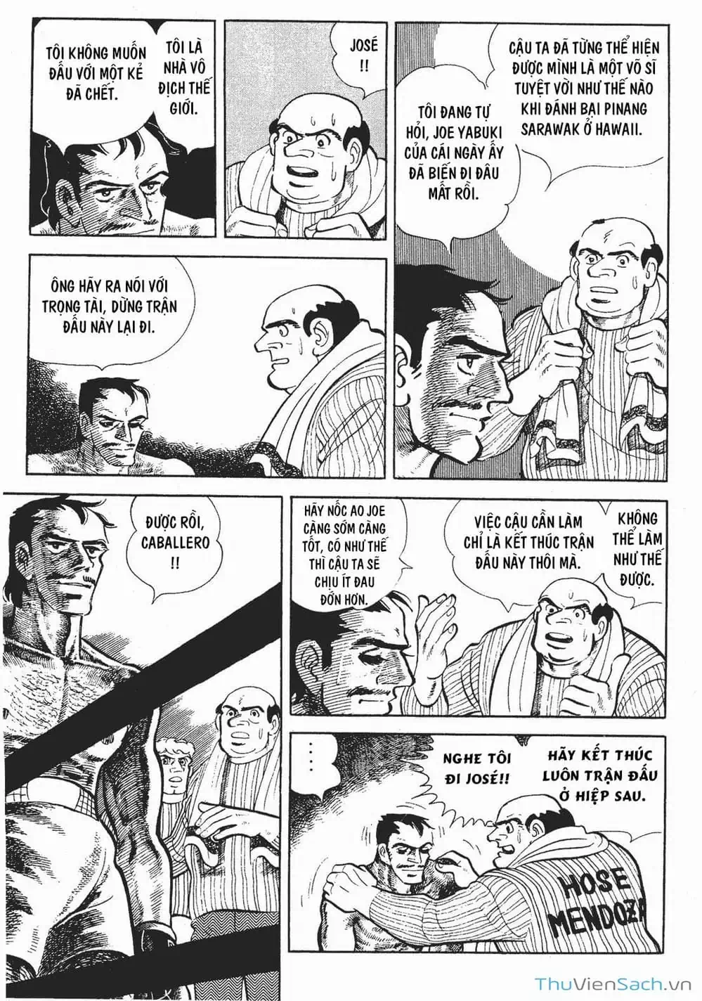 Truyện Tranh Thiết Quyền Lãng Tử - Ashita No Joe trang 5