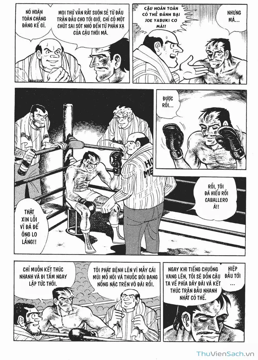 Truyện Tranh Thiết Quyền Lãng Tử - Ashita No Joe trang 5