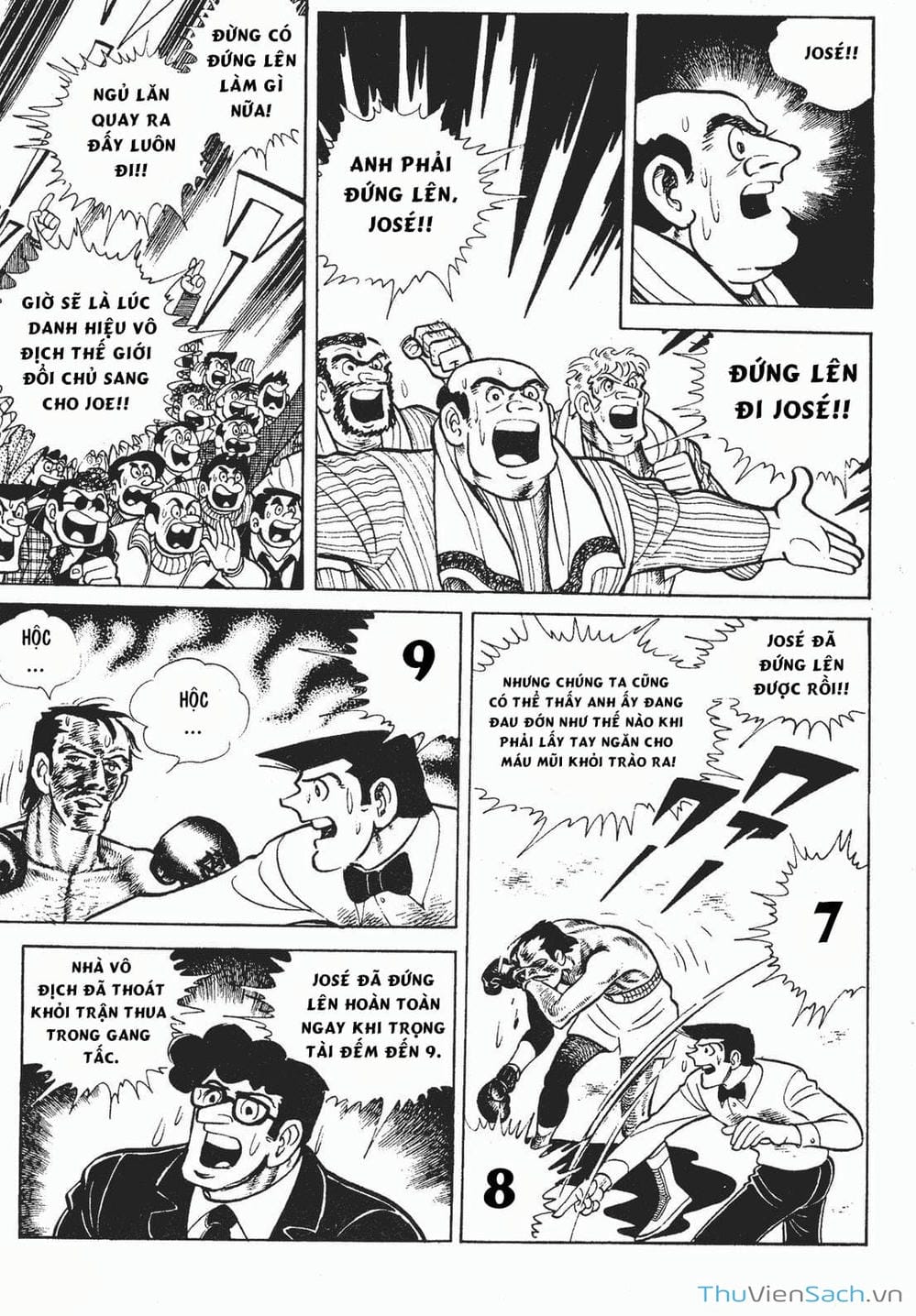 Truyện Tranh Thiết Quyền Lãng Tử - Ashita No Joe trang 5