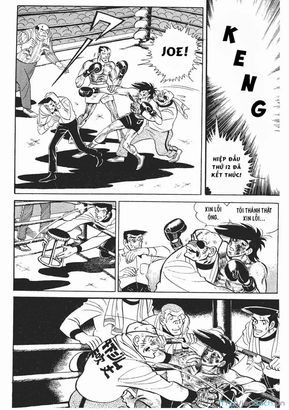 Truyện Tranh Thiết Quyền Lãng Tử - Ashita No Joe trang 5