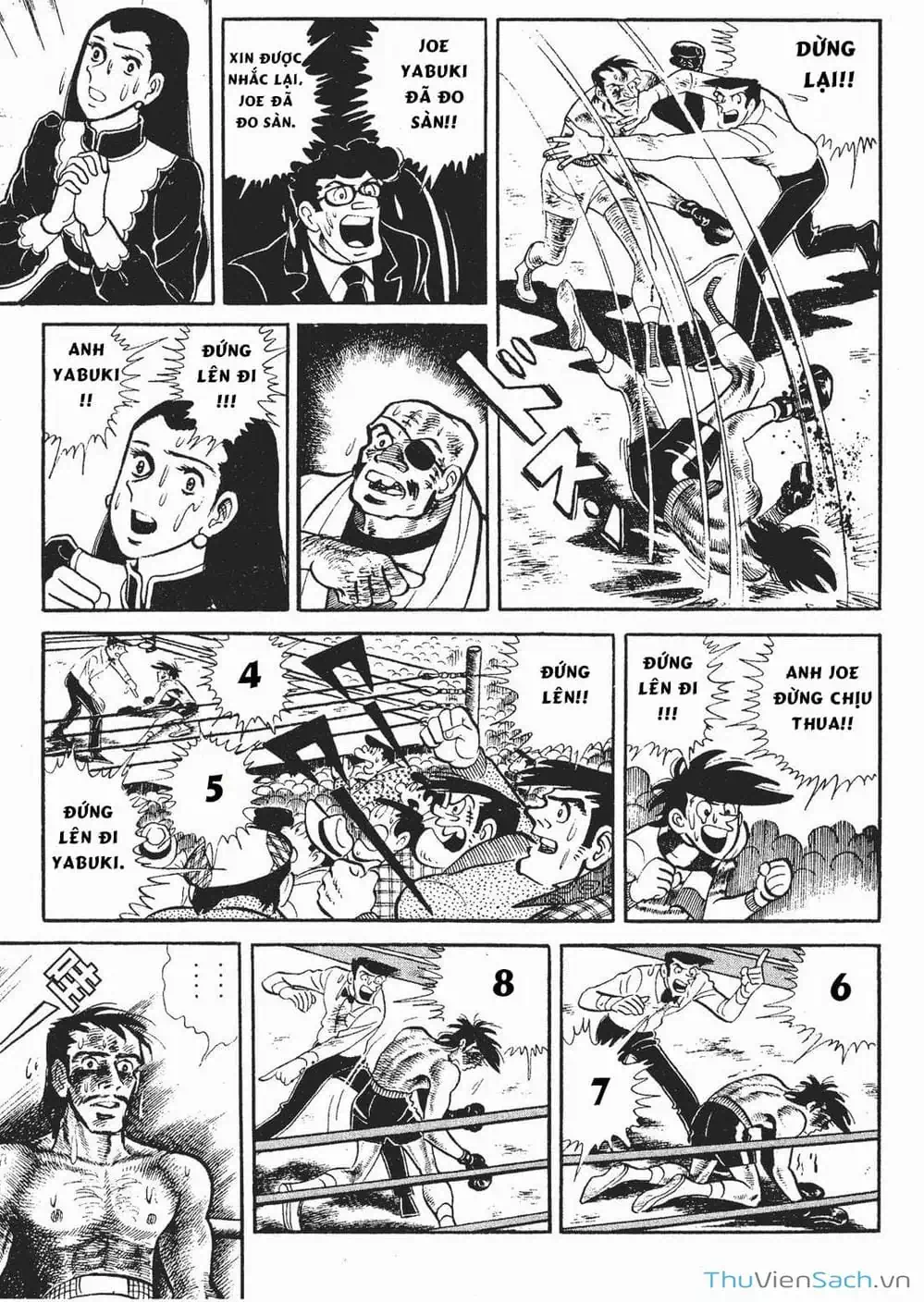 Truyện Tranh Thiết Quyền Lãng Tử - Ashita No Joe trang 5