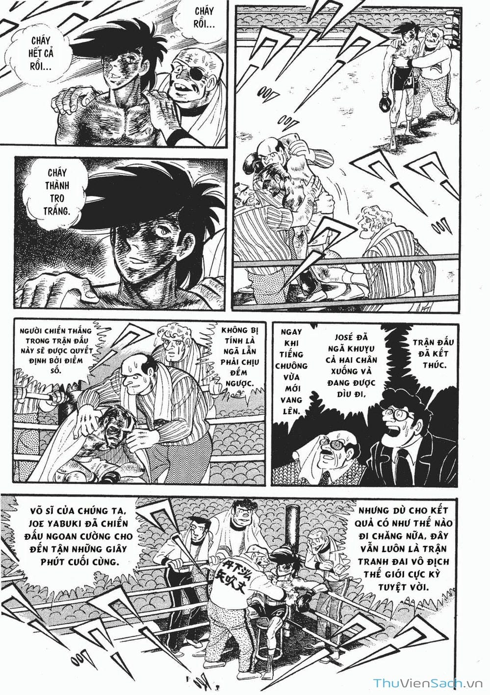 Truyện Tranh Thiết Quyền Lãng Tử - Ashita No Joe trang 5