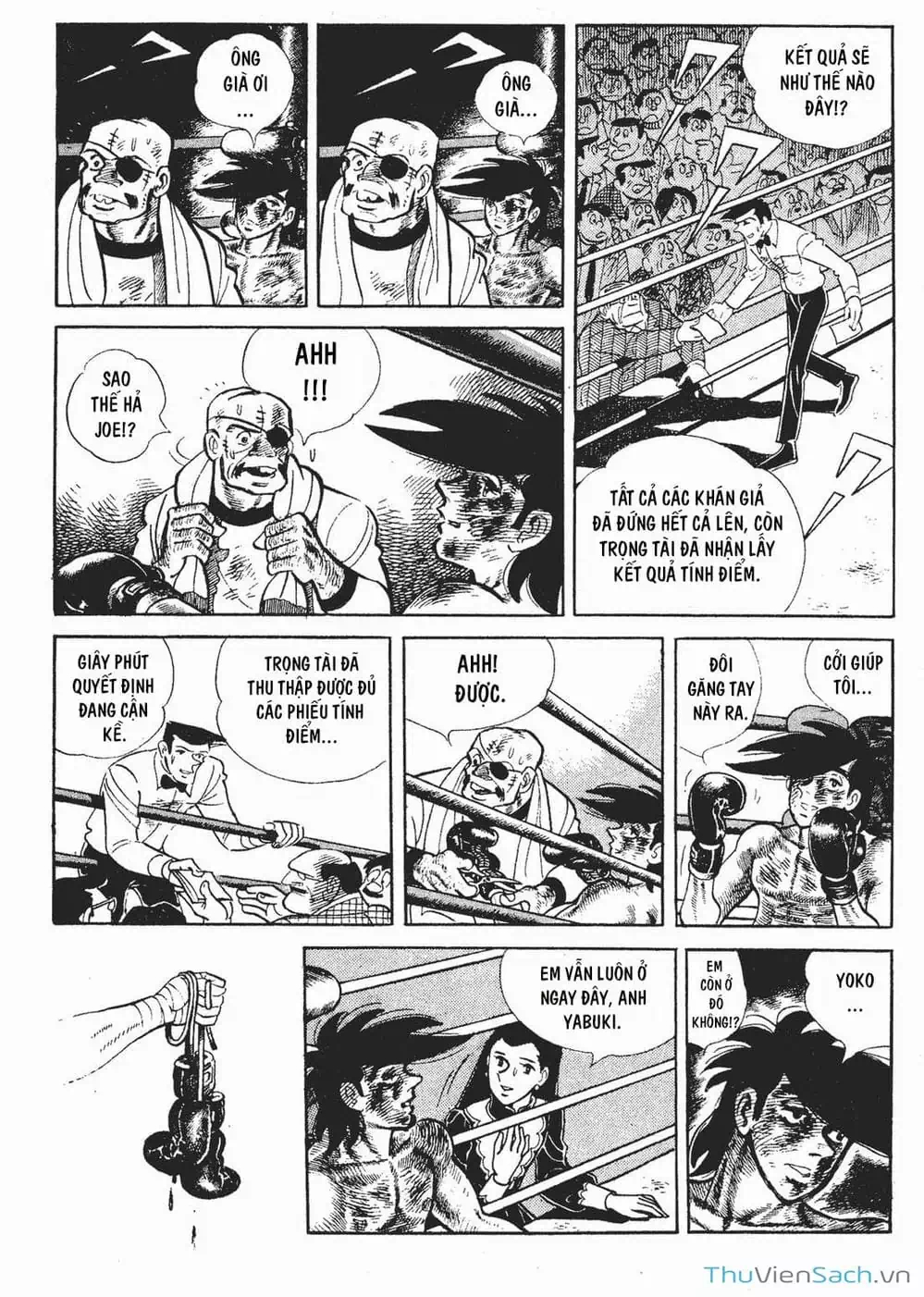 Truyện Tranh Thiết Quyền Lãng Tử - Ashita No Joe trang 5