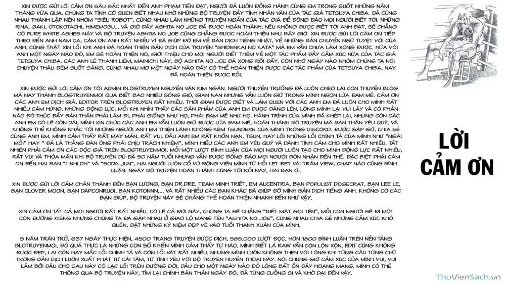 Truyện Tranh Thiết Quyền Lãng Tử - Ashita No Joe trang 5