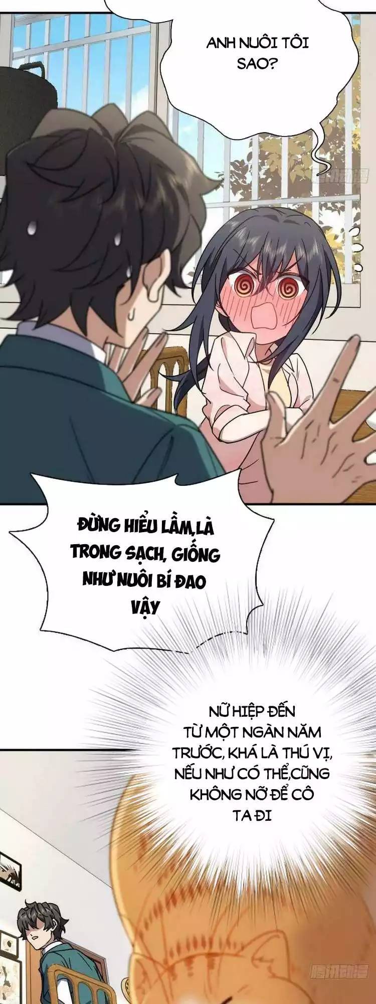 Truyện Tranh Bà Xã Nhà Tôi Đến Từ Ngàn Năm Trước trang 7