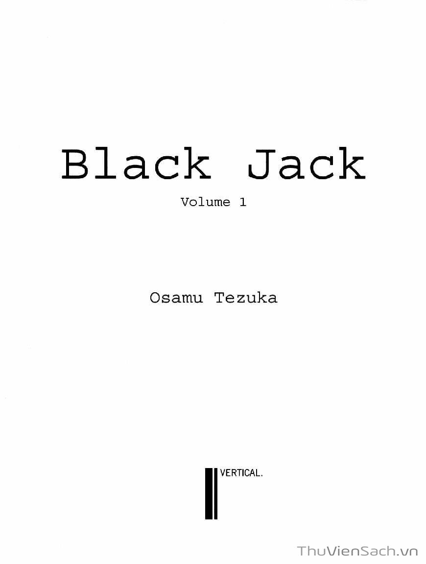 Truyện Tranh Bác Sĩ Quái Dị - Black Jack trang 3