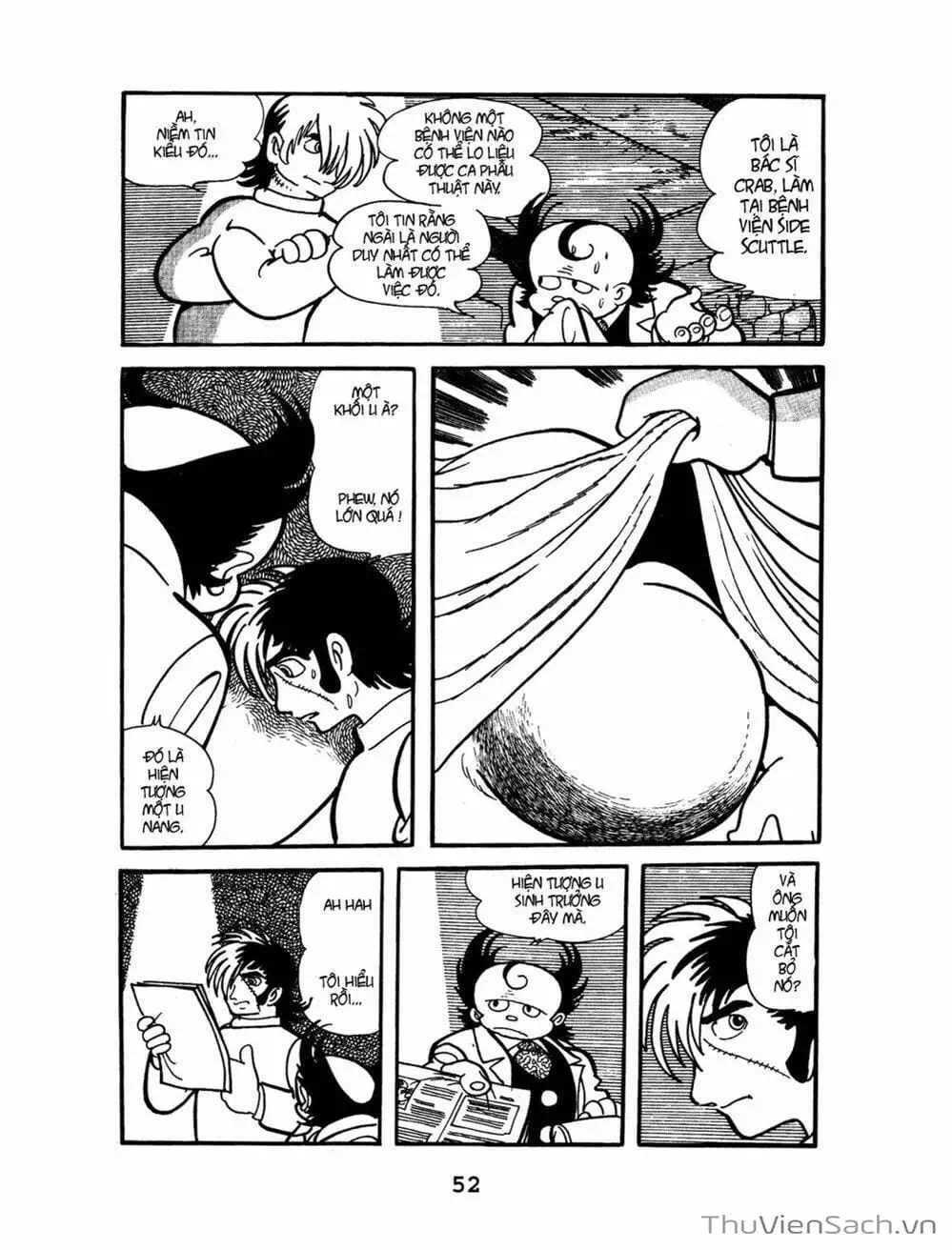 Truyện Tranh Bác Sĩ Quái Dị - Black Jack trang 3