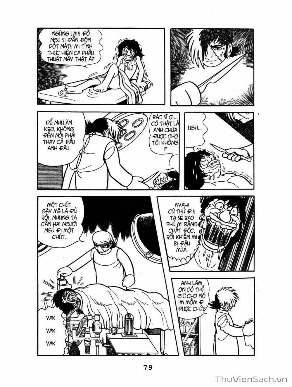Truyện Tranh Bác Sĩ Quái Dị - Black Jack trang 3