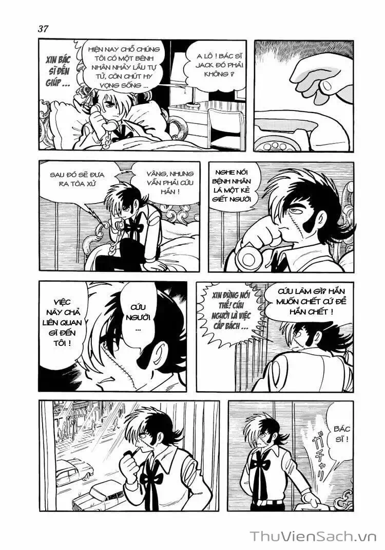 Truyện Tranh Bác Sĩ Quái Dị - Black Jack trang 3