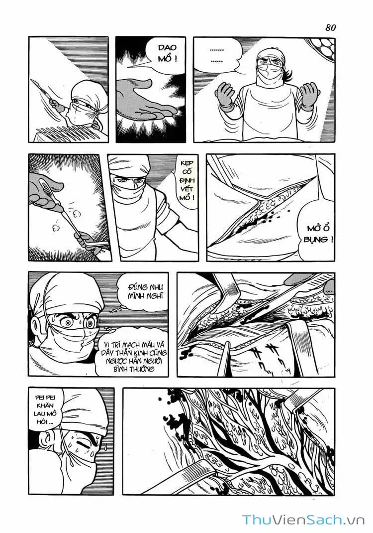 Truyện Tranh Bác Sĩ Quái Dị - Black Jack trang 3