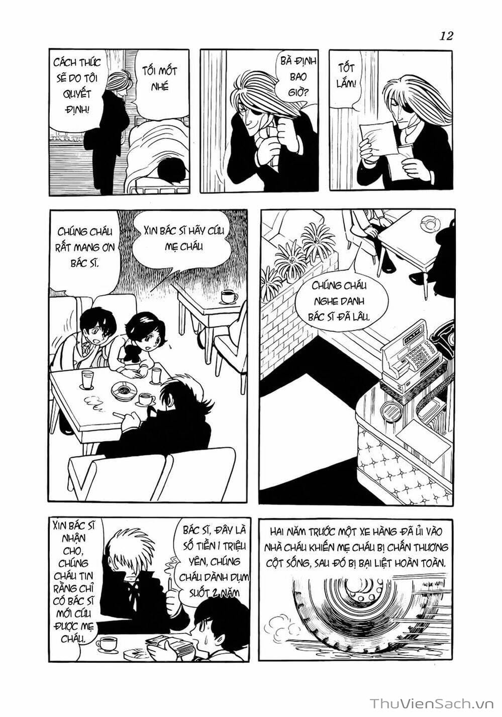 Truyện Tranh Bác Sĩ Quái Dị - Black Jack trang 3