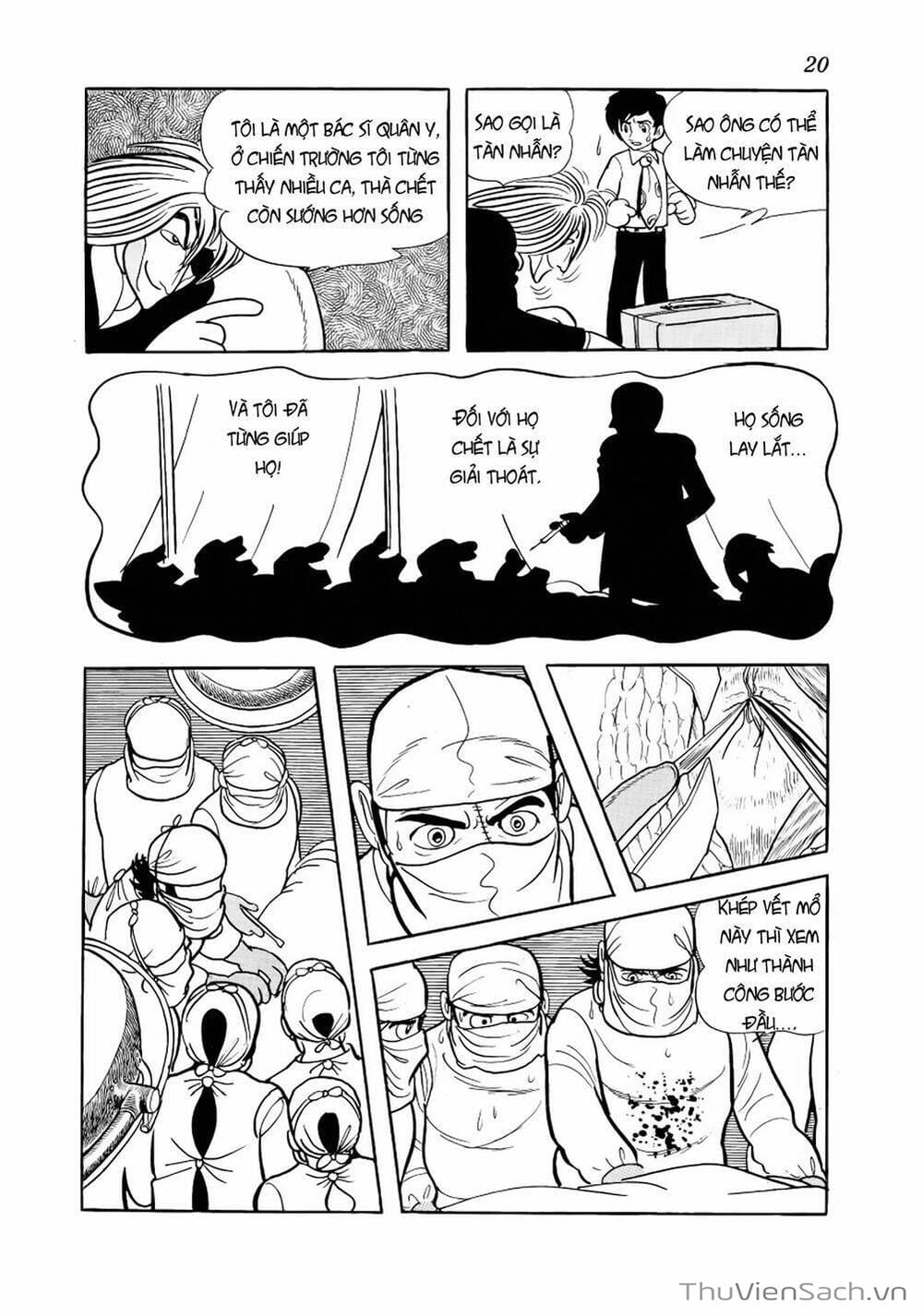 Truyện Tranh Bác Sĩ Quái Dị - Black Jack trang 3