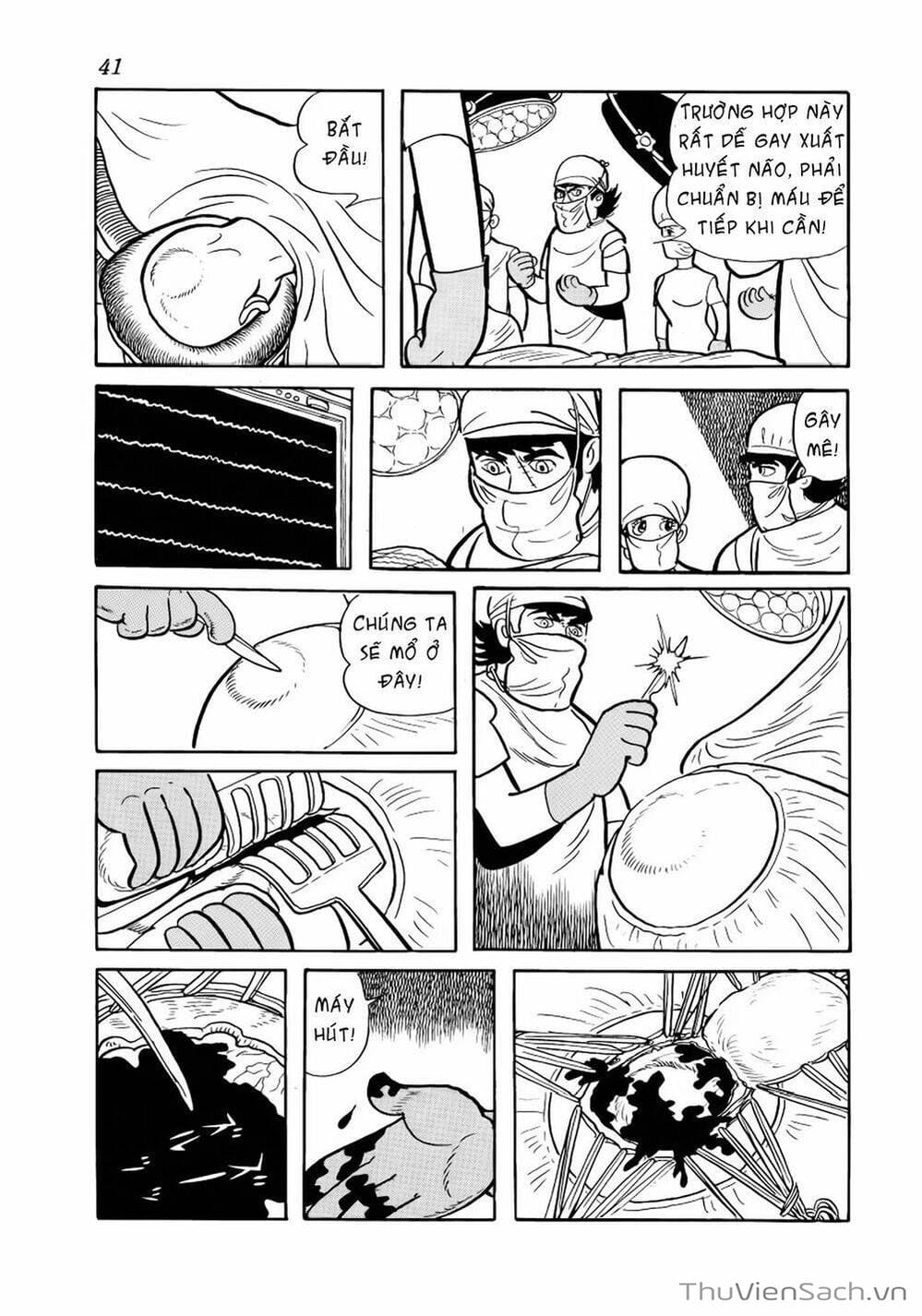 Truyện Tranh Bác Sĩ Quái Dị - Black Jack trang 3