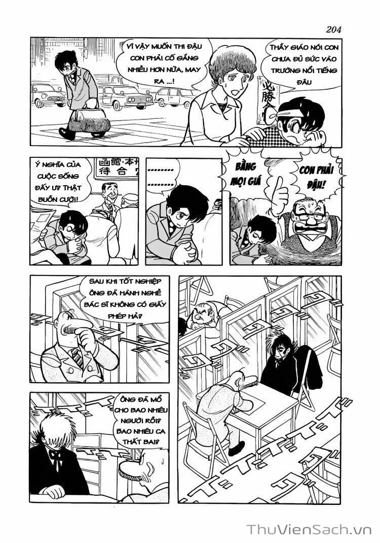 Truyện Tranh Bác Sĩ Quái Dị - Black Jack trang 3