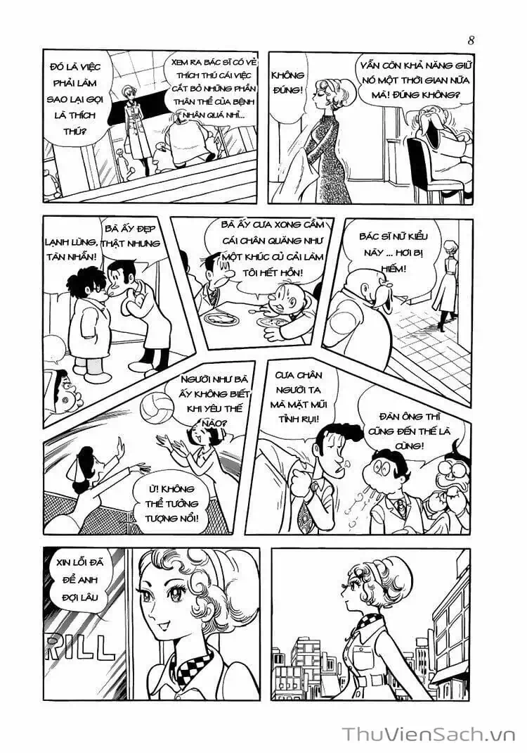 Truyện Tranh Bác Sĩ Quái Dị - Black Jack trang 3