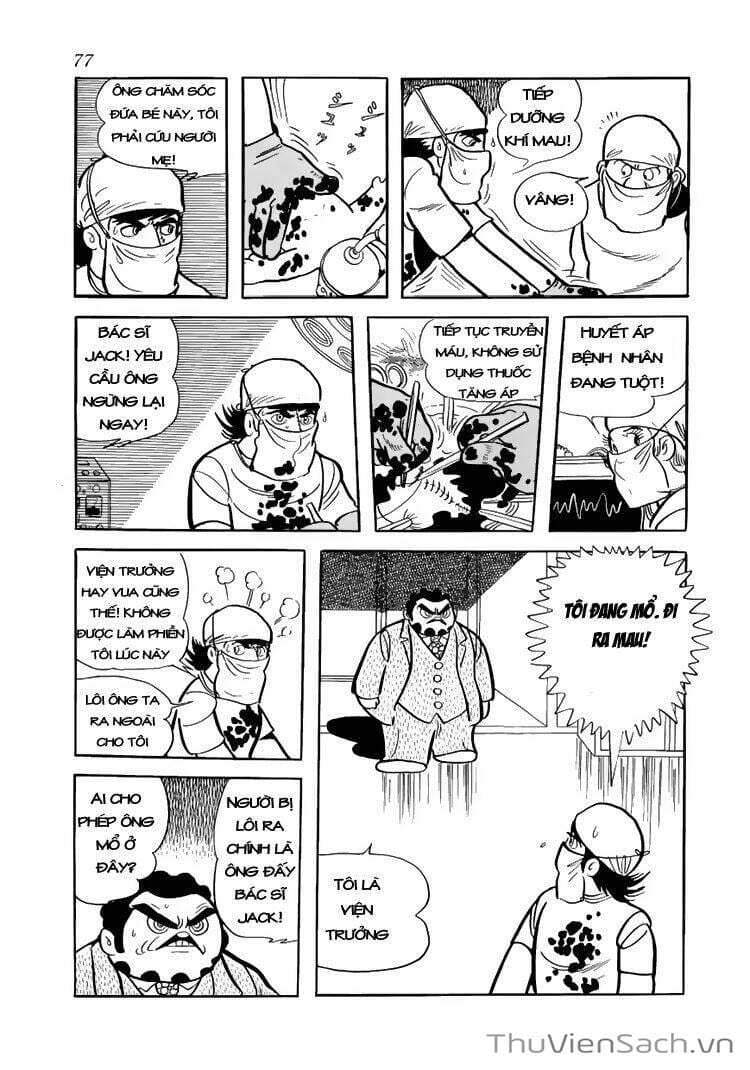Truyện Tranh Bác Sĩ Quái Dị - Black Jack trang 3