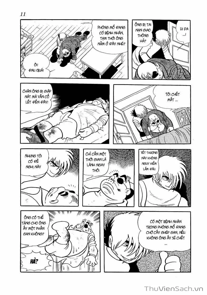 Truyện Tranh Bác Sĩ Quái Dị - Black Jack trang 3