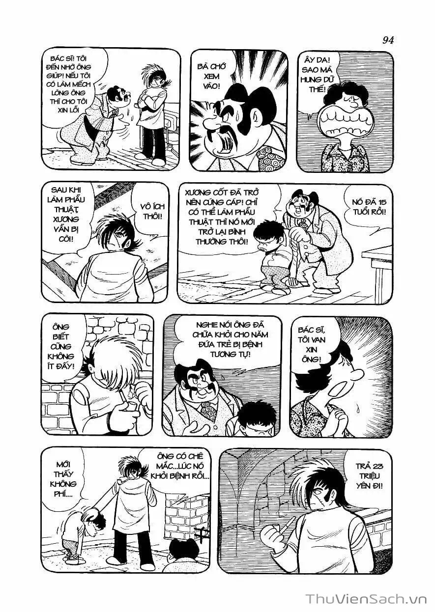 Truyện Tranh Bác Sĩ Quái Dị - Black Jack trang 3
