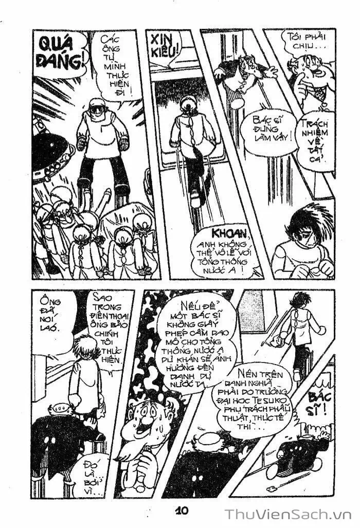 Truyện Tranh Bác Sĩ Quái Dị - Black Jack trang 3