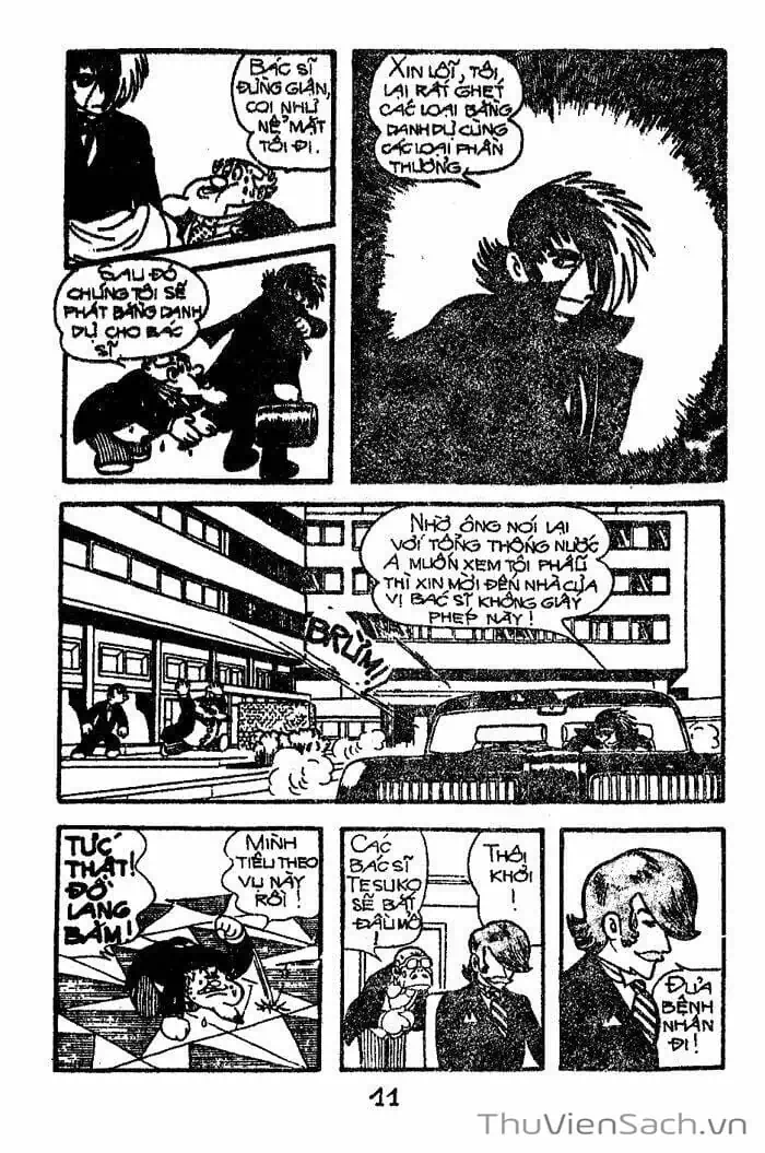 Truyện Tranh Bác Sĩ Quái Dị - Black Jack trang 3