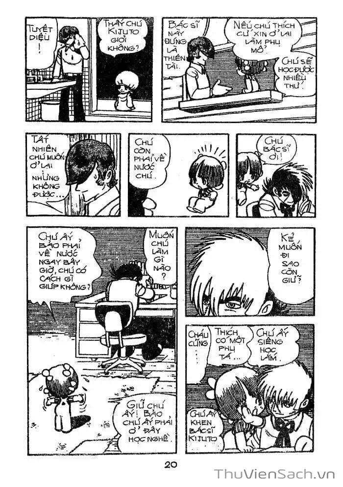 Truyện Tranh Bác Sĩ Quái Dị - Black Jack trang 3