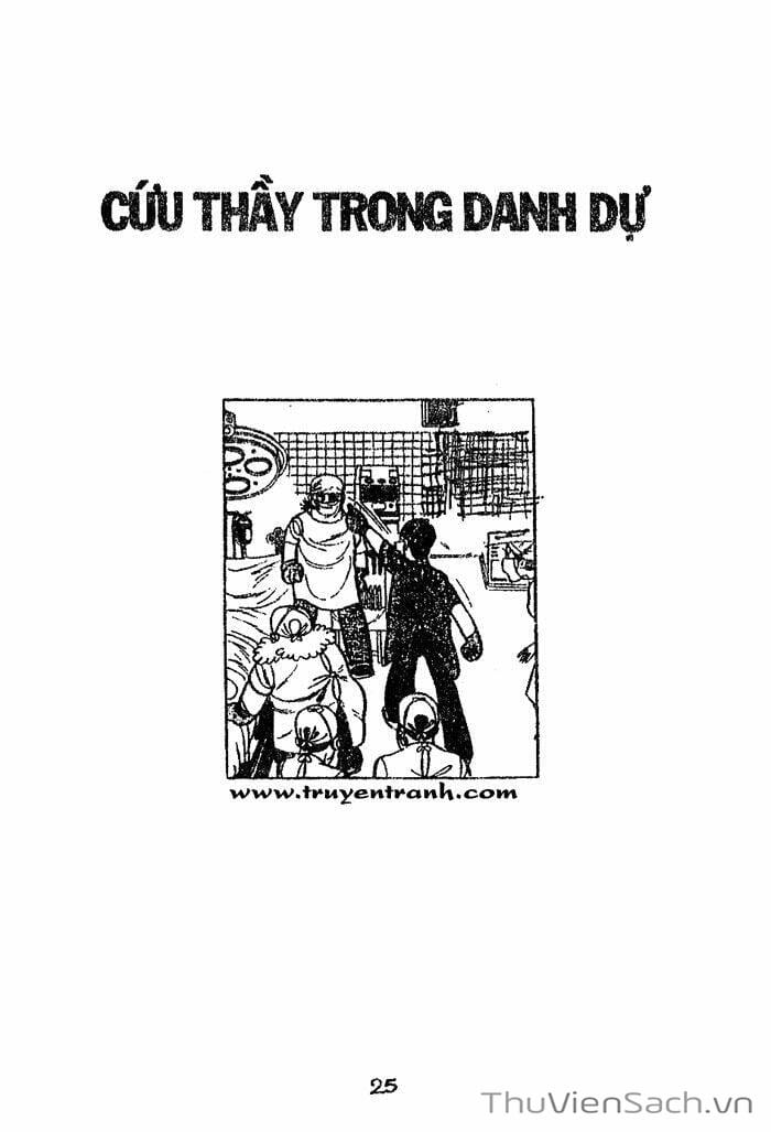 Truyện Tranh Bác Sĩ Quái Dị - Black Jack trang 1765