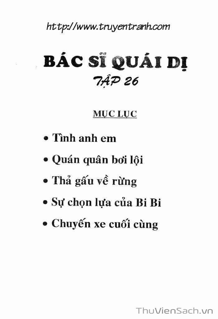 Truyện Tranh Bác Sĩ Quái Dị - Black Jack trang 1960