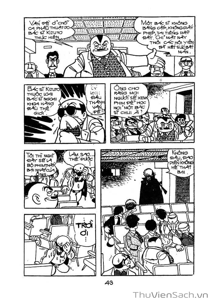 Truyện Tranh Bác Sĩ Quái Dị - Black Jack trang 3